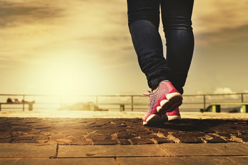 Mindful walking